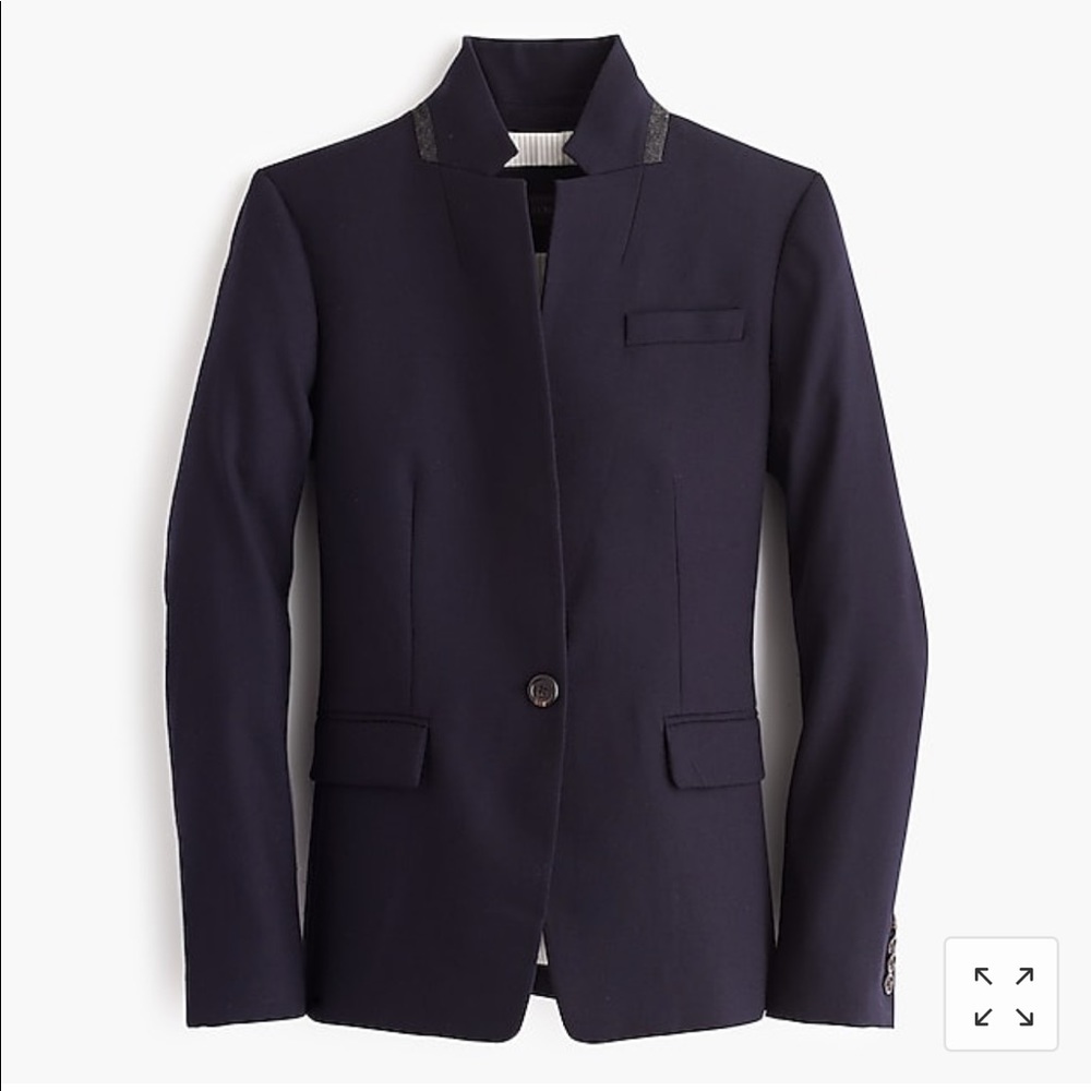 J. Crew Navy Regent Blazer- Size 12